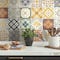 RoomMates Spanish Terracotta Tile Peel & Stick Backsplash